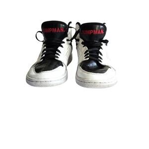 Nike Jordan Access JUMPMAN Youth Sneakers High Top Leather Streetwear Sz 4.5 Y
